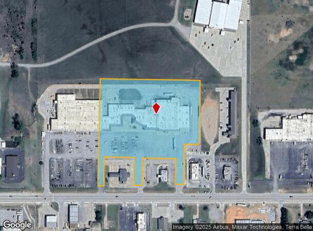  2220 E Main St, Cushing, OK Parcel Map