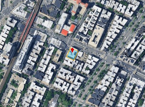  1192 Walton Ave, Bronx, NY Parcel Map
