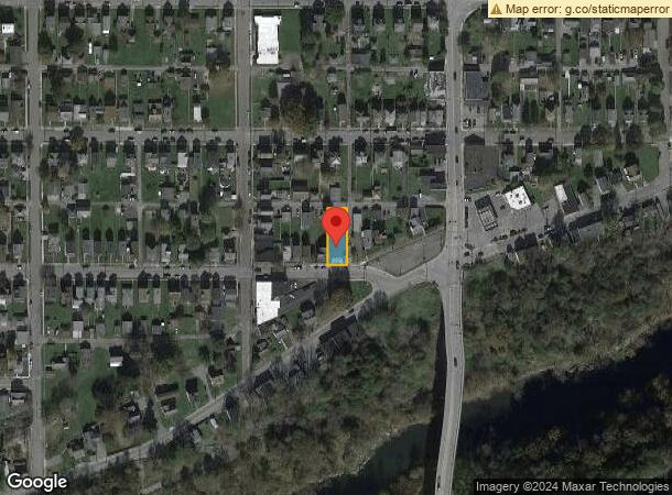  520 Todd Ave, Ellwood City, PA Parcel Map