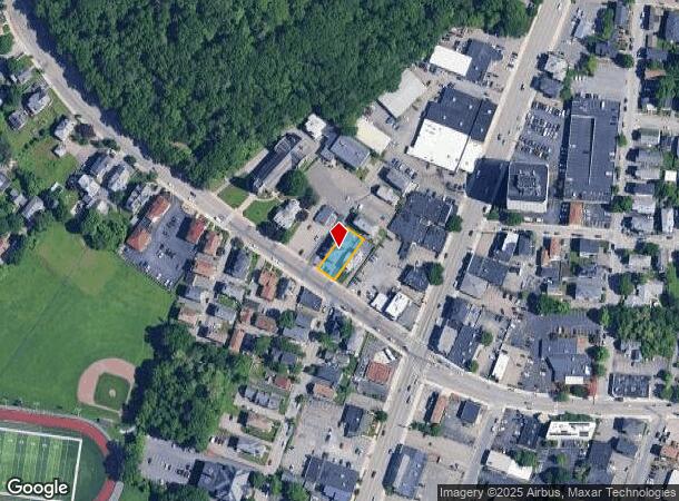  541 Pleasant St, Worcester, MA Parcel Map