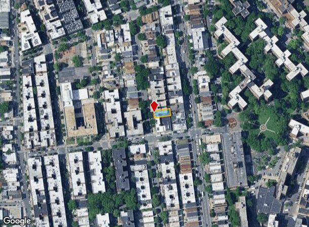  1512 Leland Ave, Bronx, NY Parcel Map