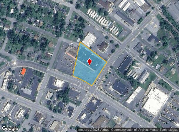 1301 W Broad St, Waynesboro, VA Parcel Map