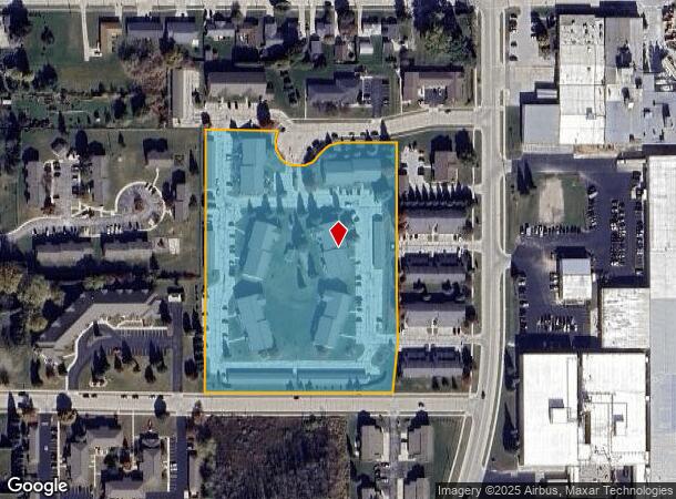 3131 Southbrook Ct, Manitowoc, WI Parcel Map