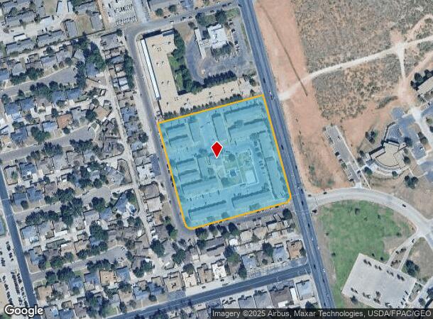 4201 N Garfield St, Midland, TX Parcel Map