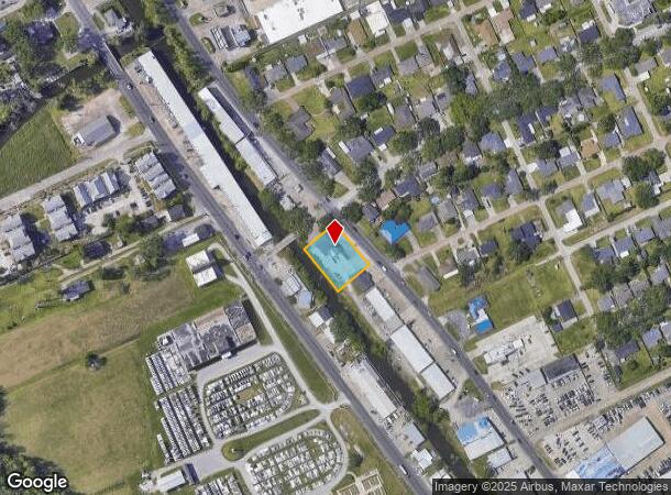6084 W Park Ave, Houma, LA Parcel Map