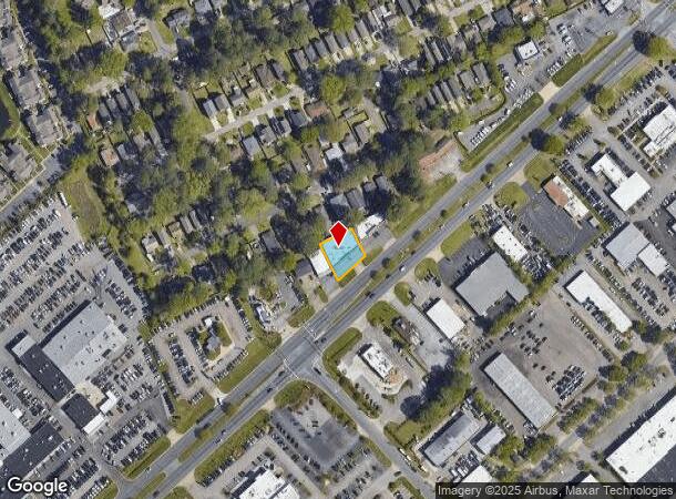 1361 S Military Hwy, Chesapeake, VA Parcel Map
