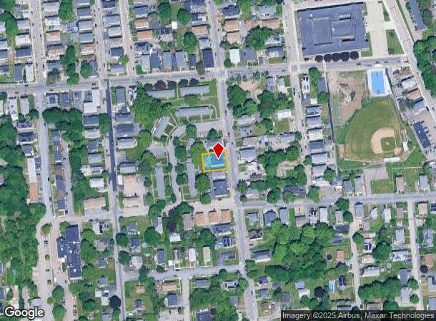  88 Houghton St, Worcester, MA Parcel Map