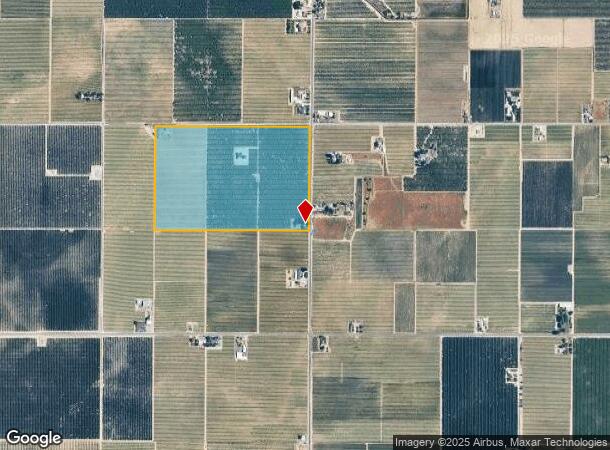  3737 E Huntsman Ave, Fresno, CA Parcel Map