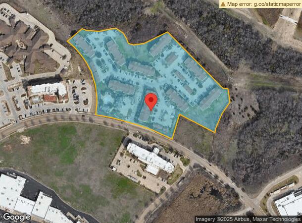  2500 Marketplace Dr, Waco, TX Parcel Map