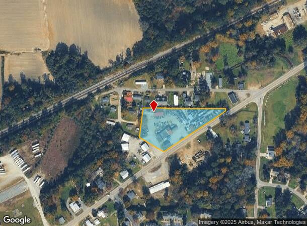 304 Wellons St, Four Oaks, NC Parcel Map