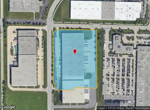  2001 Renaissance Blvd, Sturtevant, WI Parcel Map