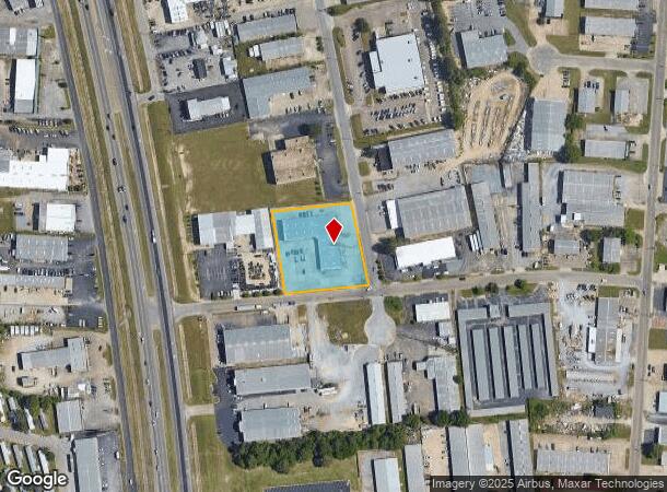  500 Hackel Dr, Montgomery, AL Parcel Map
