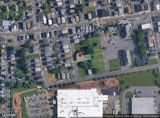 21 Silver St, New Britain, CT Parcel Map