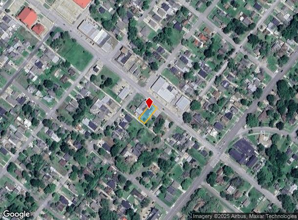  525 9Th Ave, Port Arthur, TX Parcel Map