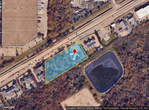 2221 Ira E Woods Ave, Grapevine, TX Parcel Map