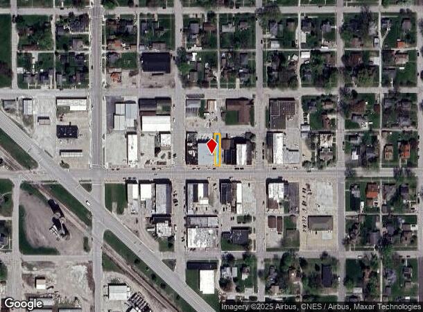  209 E 5Th St, Fowler, IN Parcel Map