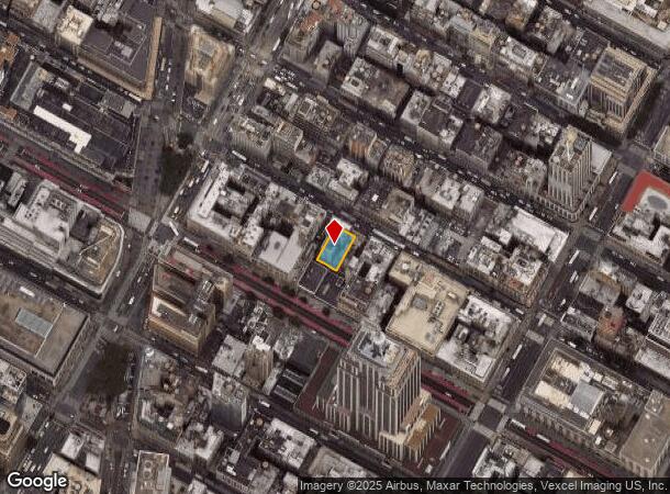 40 W 35Th St, New York, NY Parcel Map