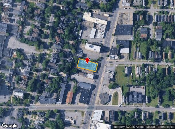 1420 Main St, Buffalo, NY Parcel Map
