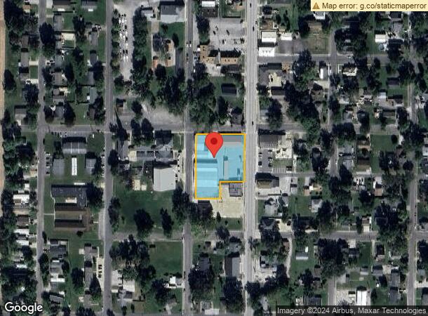  13 S Main St, Smithton, IL Parcel Map