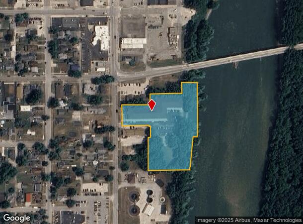 528 S Main St, Clinton, IN Parcel Map