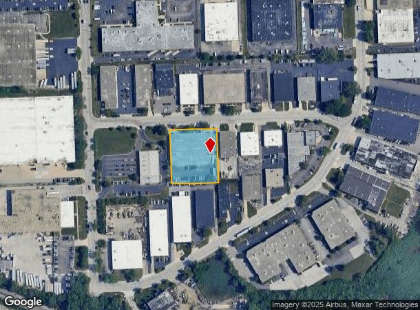  1451 W Bernard Dr, Addison, IL Parcel Map