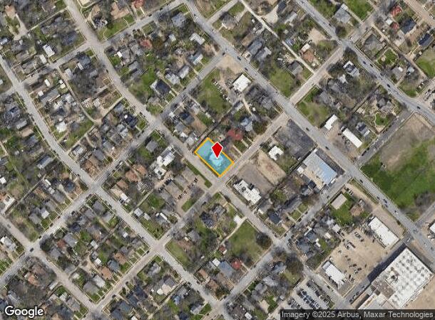  1825 Morrow Ave, Waco, TX Parcel Map