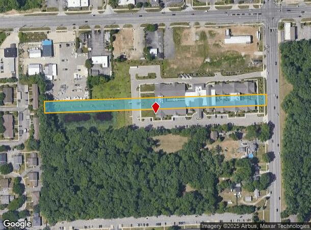  2209 N Newburgh Rd, Westland, MI Parcel Map