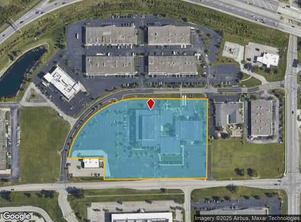 6100 W 96Th St, Indianapolis, IN Parcel Map