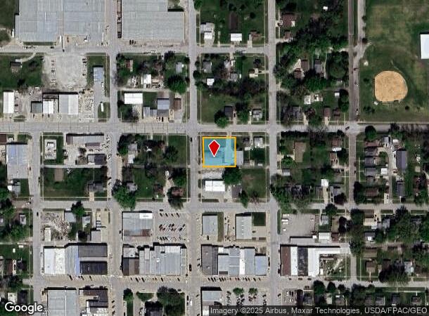 812 6Th St, Harlan, IA Parcel Map