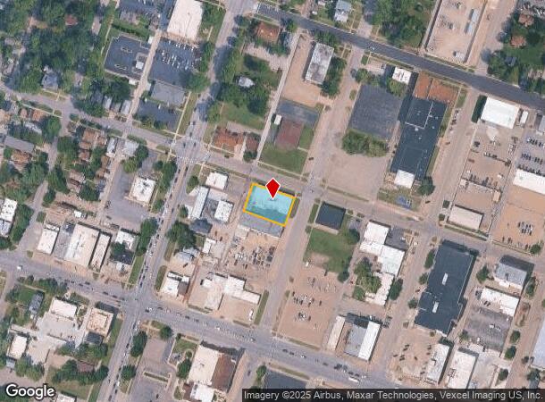 501 Sw Harrison St, Topeka, KS Parcel Map