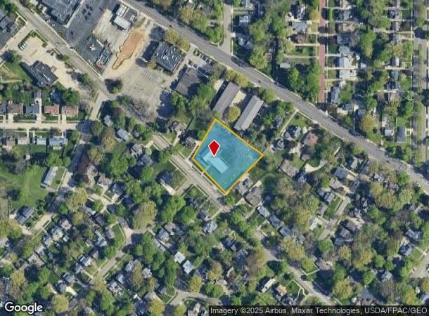  1587 W Exchange St, Akron, OH Parcel Map