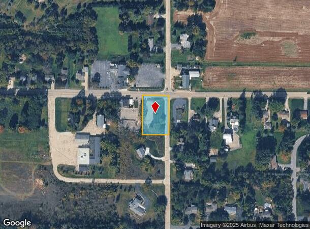 3705 Hubertus Rd, Hubertus, WI Parcel Map