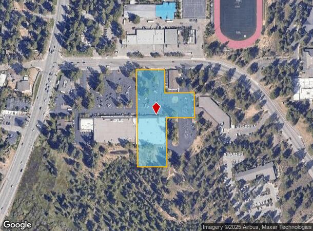 1030 Al Tahoe Blvd, South Lake Tahoe, CA Parcel Map
