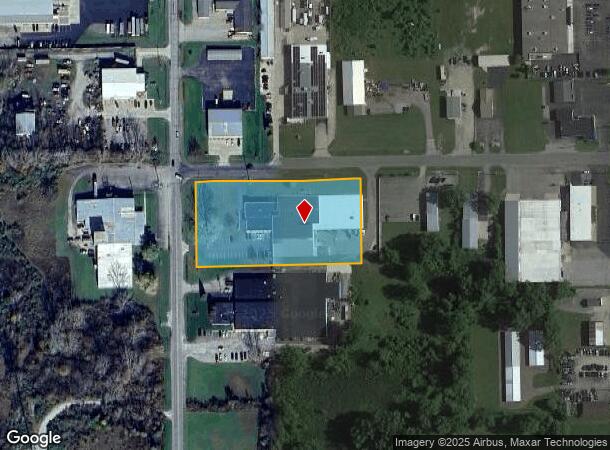  1100 Wohlert St, Angola, IN Parcel Map