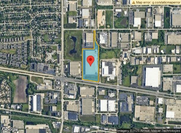  191 E North Ave, Carol Stream, IL Parcel Map