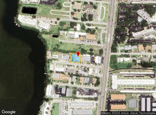 121 Manatee Ln, Cocoa Beach, FL Parcel Map