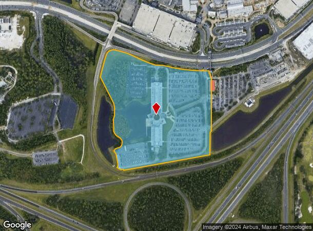  1555 E Buena Vista Dr, Orlando, FL Parcel Map