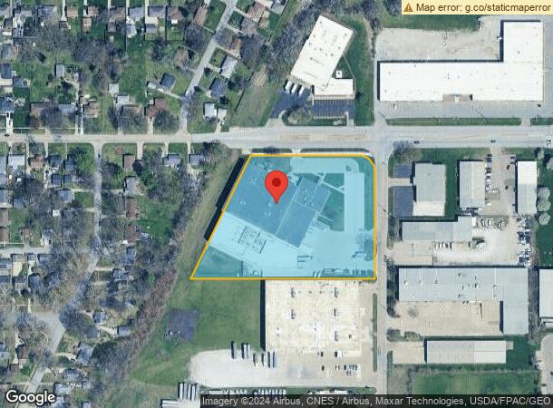  2220 E 17Th St, Des Moines, IA Parcel Map