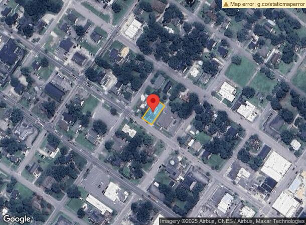  406 W Broad St, Dunn, NC Parcel Map