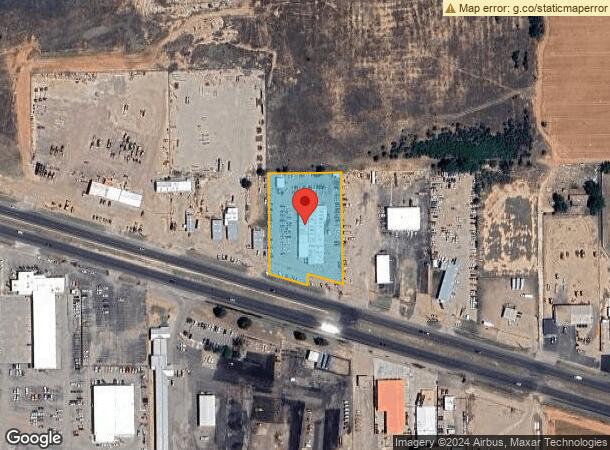  3107 E Slaton Rd, Lubbock, TX Parcel Map