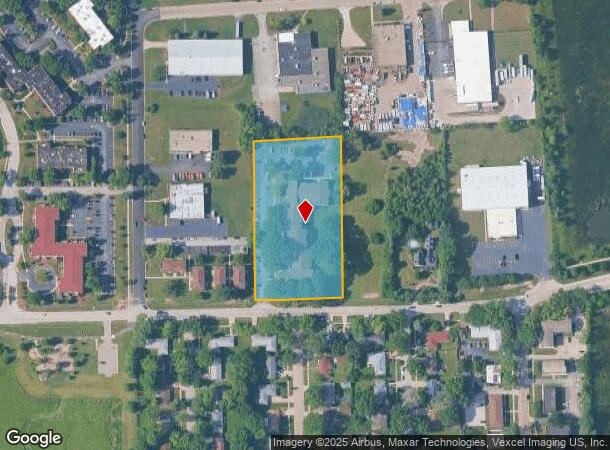 1700 Molitor Rd, Aurora, IL Parcel Map