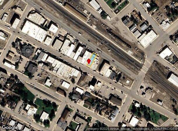 157 Main St, Shelby, MT Parcel Map