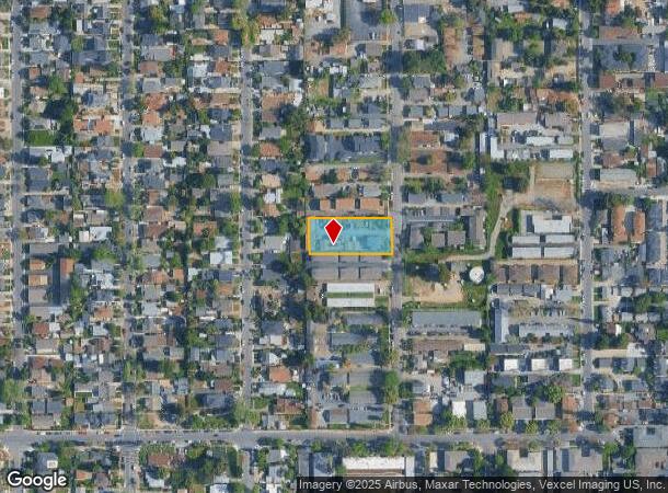 405 S Buena Vista Ave, San Jose, CA Parcel Map