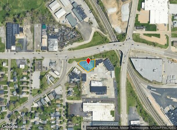  766 E Glenwood Ave, Akron, OH Parcel Map