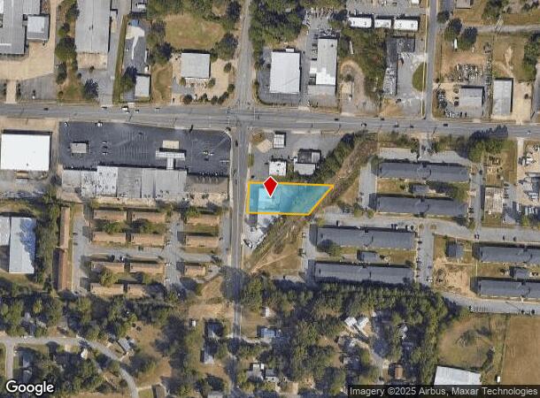 6521 Lancaster Rd, Little Rock, AR Parcel Map