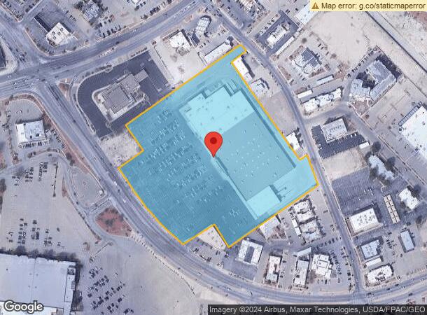  801 S Mesa Hills Dr, El Paso, TX Parcel Map