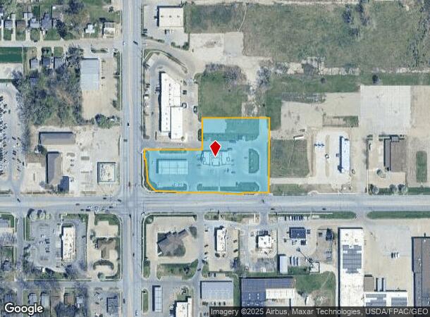 1424 E Euclid Ave, Des Moines, IA Parcel Map