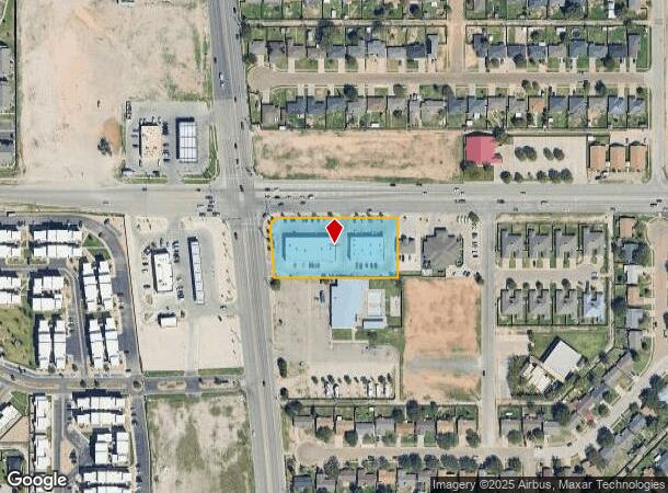  6415 34Th St, Lubbock, TX Parcel Map