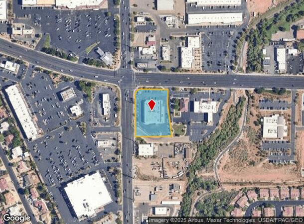  1849 W Sunset Blvd, Saint George, UT Parcel Map