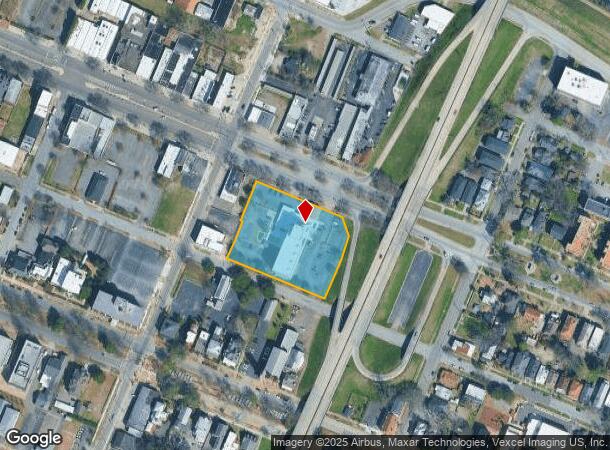  444 Broad St, Augusta, GA Parcel Map